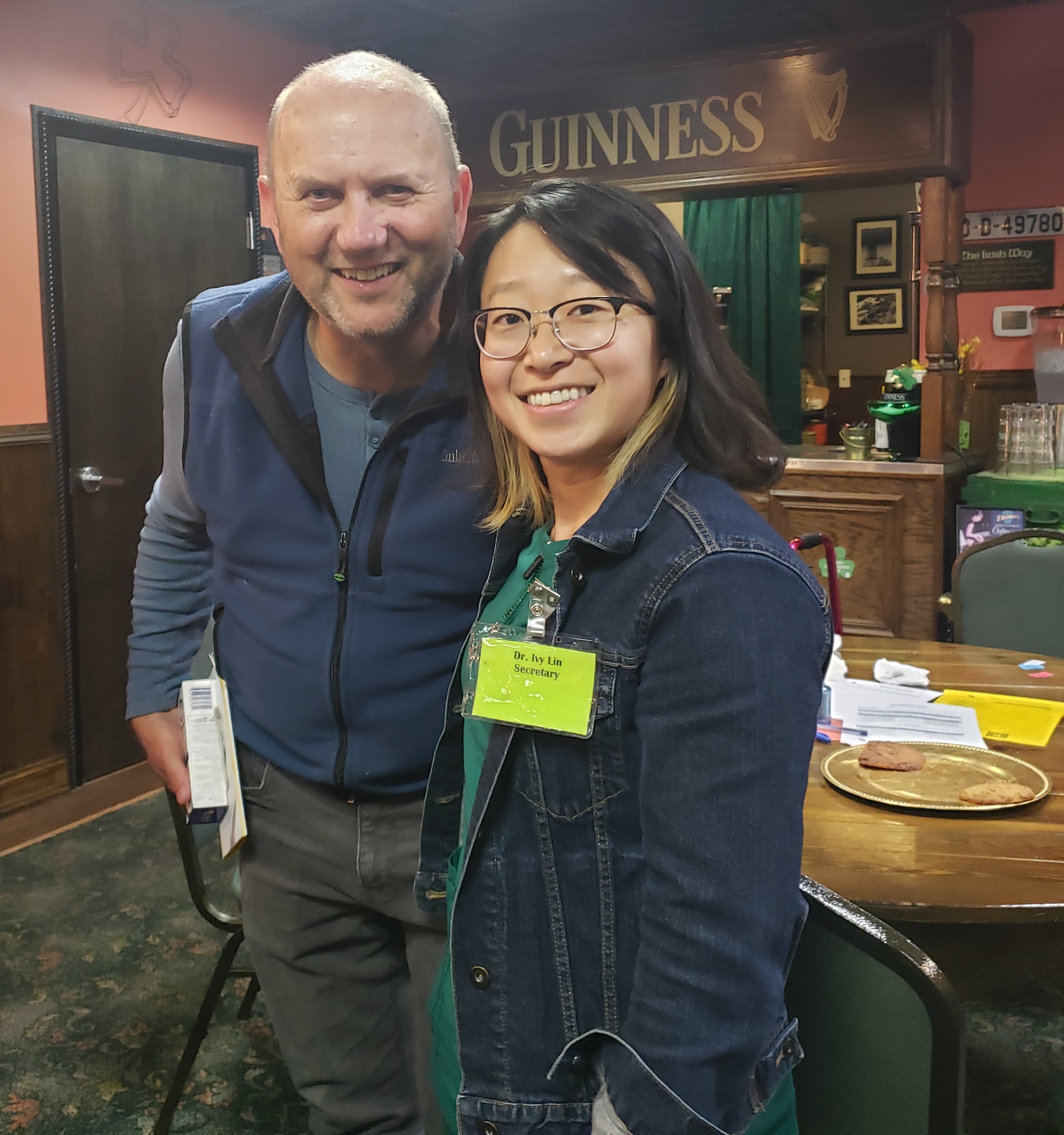 Drs. Lin and Fjeran Drs. Lin and Fjeran