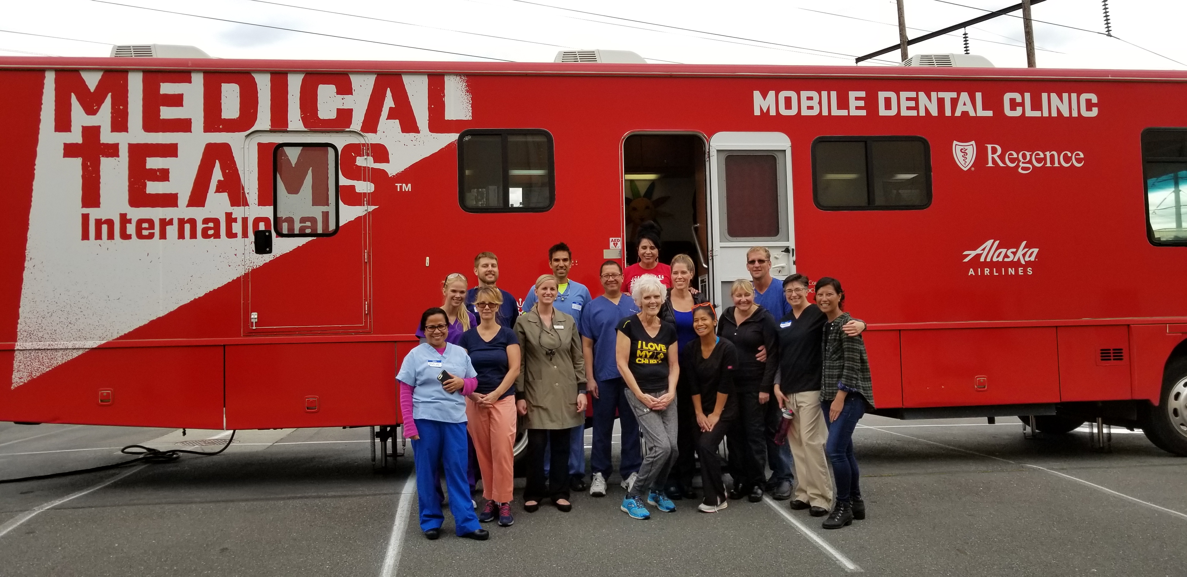 Hope Creek Dental Day 2018 MTI Dental Van
